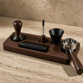 Vespera Bar — Walnut & CNC Barista Distribution Station